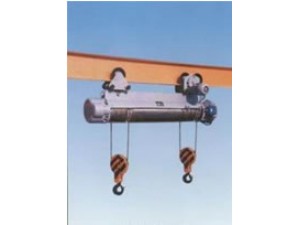 本系列鋼絲繩電動葫蘆主要適用于吊點距離不太長的小型水利、水電工程起吊閘門用。